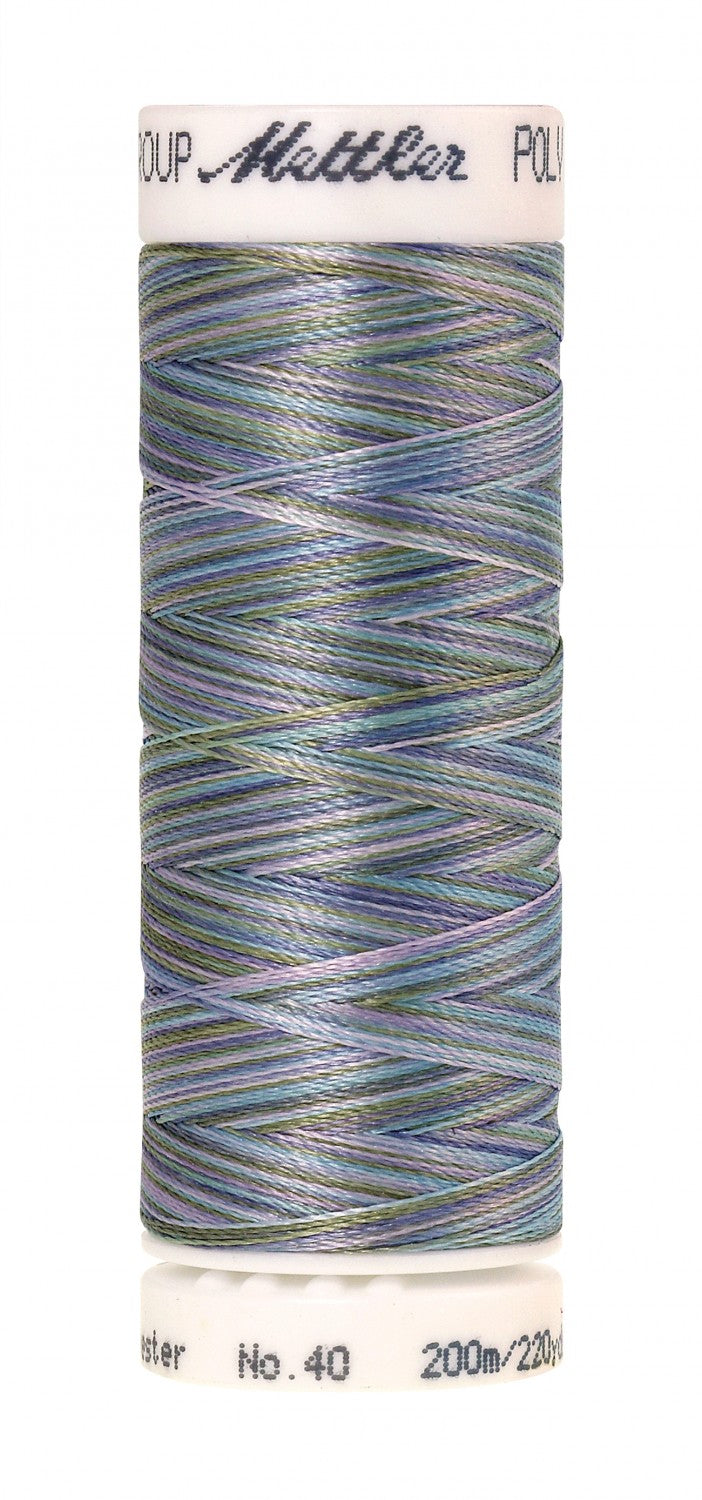 Mettler Poly Sheen Multi 40wt Trilobal Polyester Thread - 220 yds - Summer Shimmers (#9980)