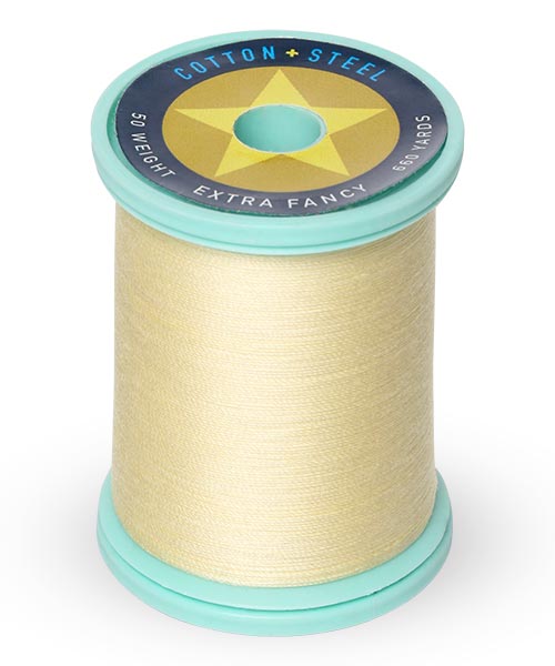 Cotton + Steel 50 wt Thread by Sulky - Pale Yellow (1061)