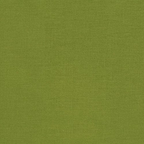 ROBERT KAUFMAN"KONA Cotton Solid" Green #3 by The 1/2 Yard (Peridot)