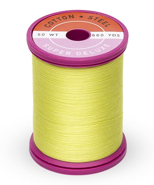 Cotton + Steel 50wt Thread by Sulky - Neon Yellow (1901)