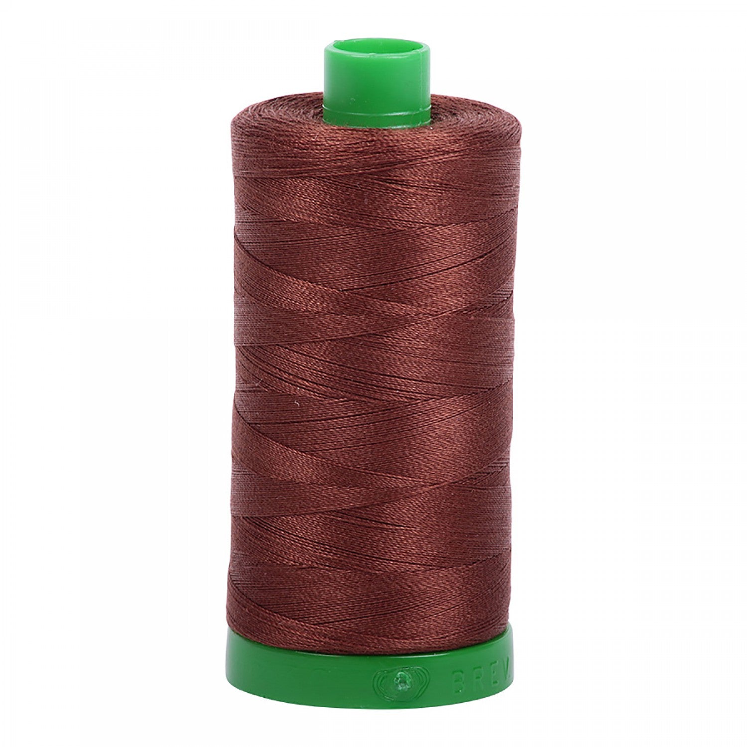 Aurifil Mako 40 wt Cotton Thread - 1094 yds - Chocolate (#2360)