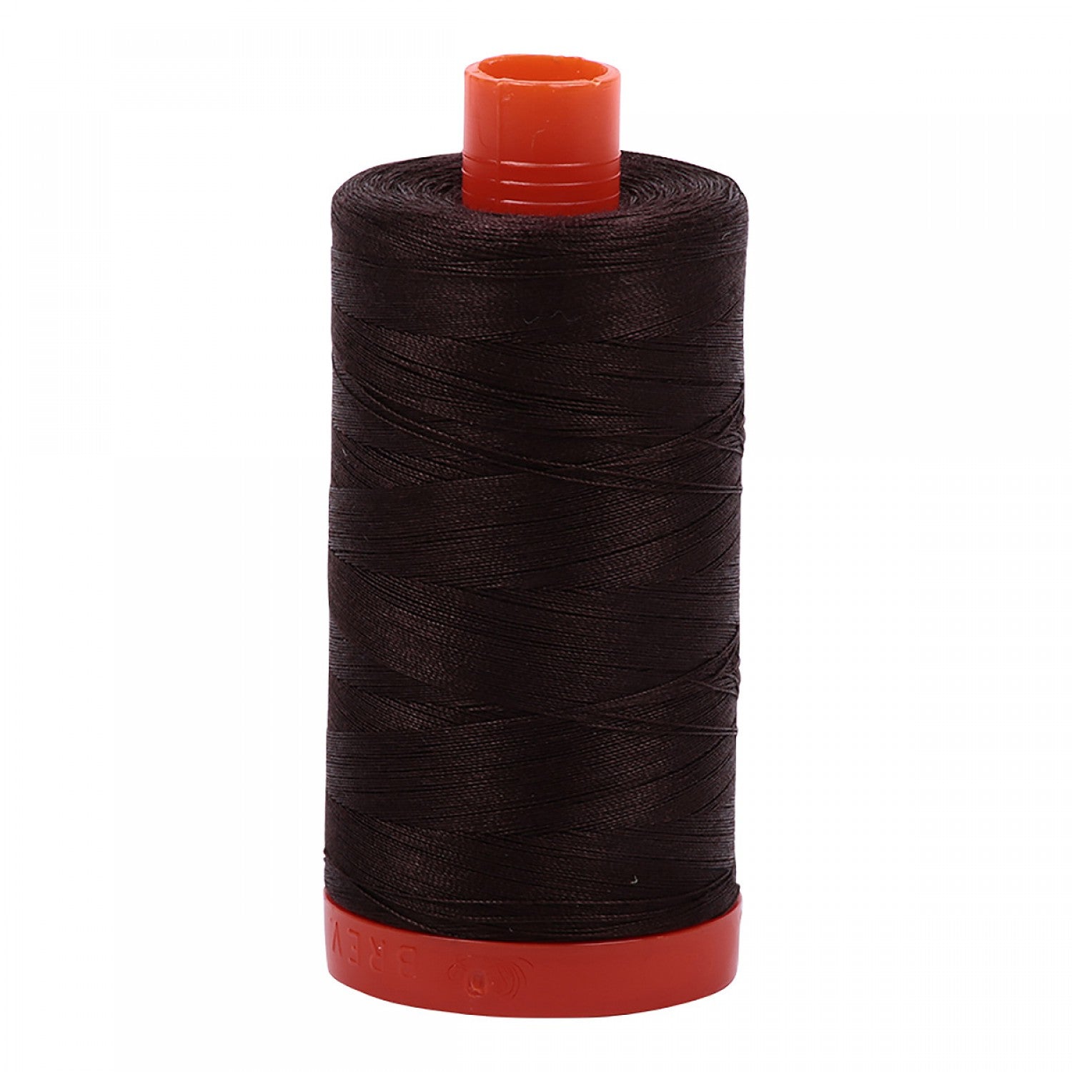 Aurifil Mako 50 wt Cotton Thread - 1422 yds - Very Dark Bark (1130)