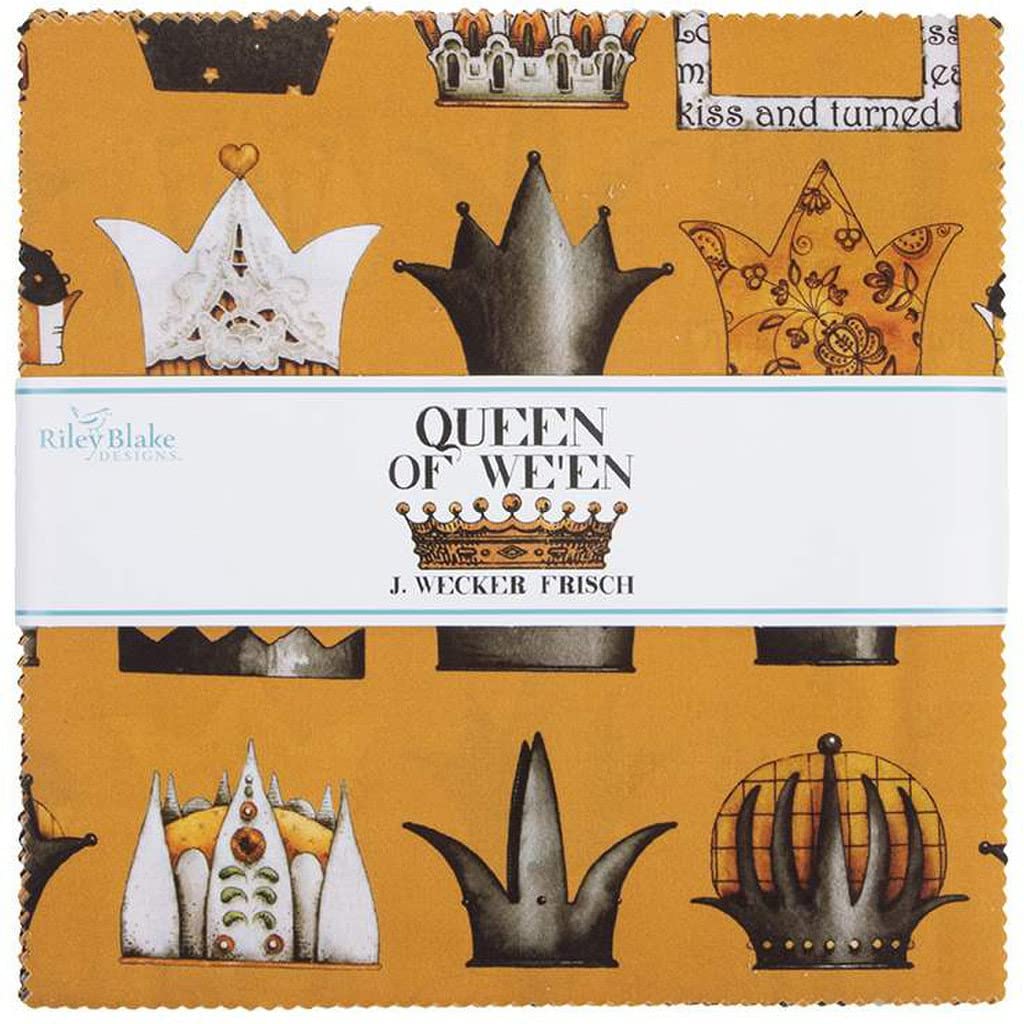 Queen of We'en 10" Precut Squares by J Wecker Frisch