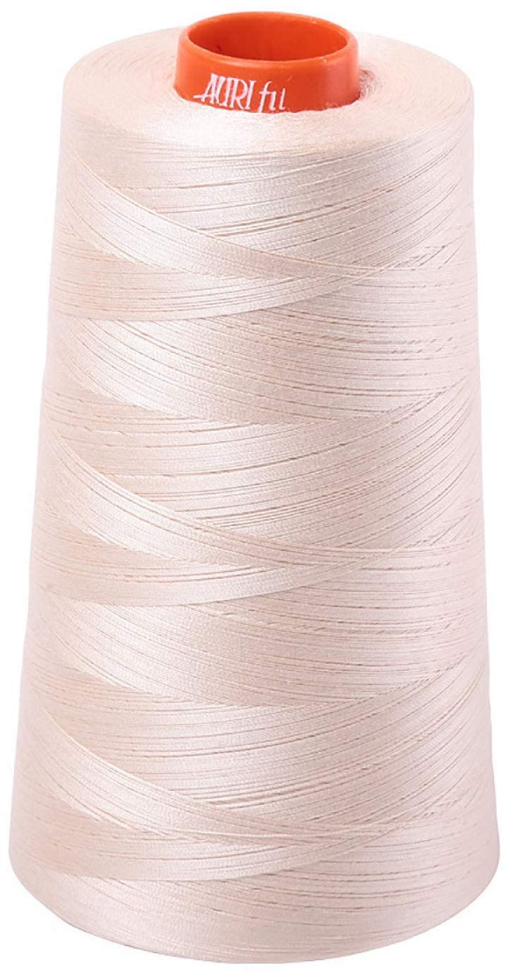 Aurifil Mako 50 Wt 100% Cotton Thread, 6,452 yard per Cone