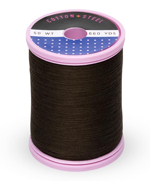 Cotton + Steel 50wt Thread by Sulky - Cloister Brown (1131)
