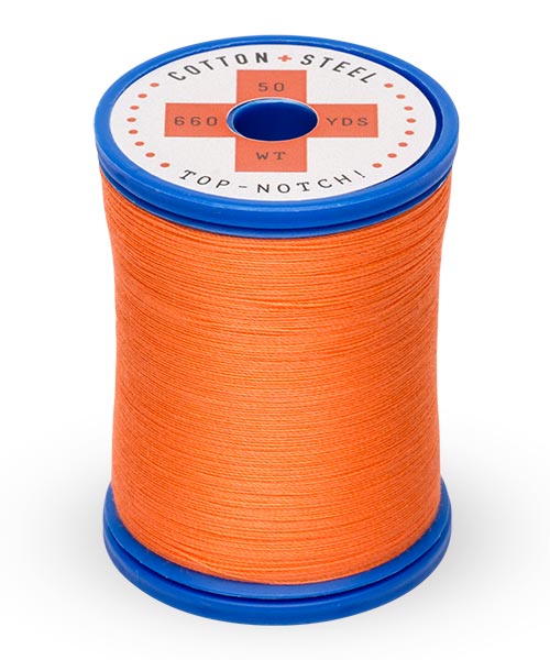 Cotton + Steel 50wt Thread by Sulky - Tangerine (1078)