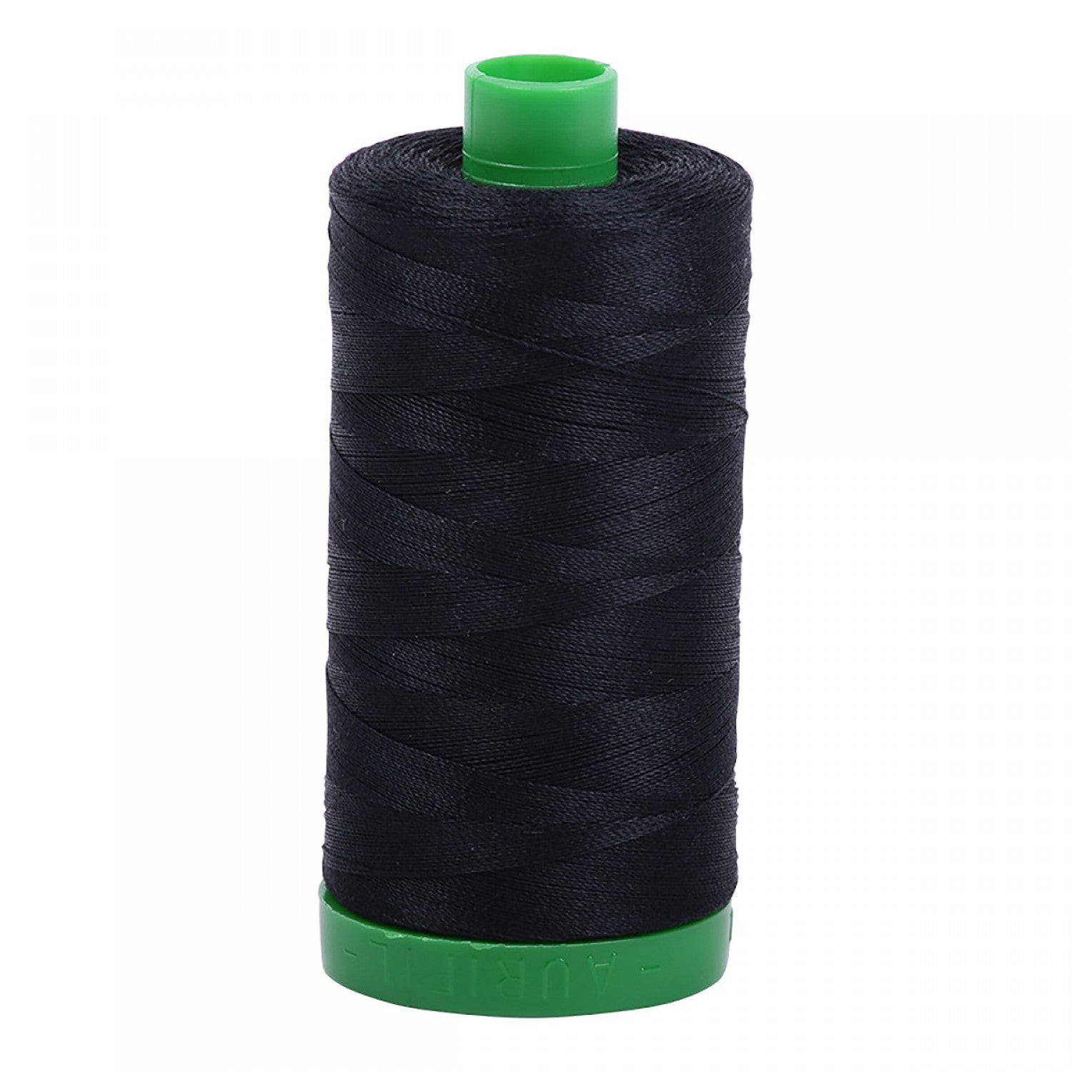 Aurifil Mako 40 wt Cotton Thread - 1094 yds - Black (#2692)