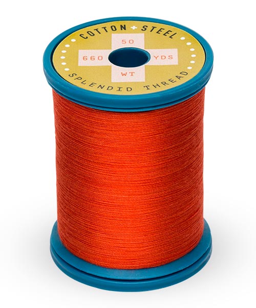 Cotton + Steel 50wt Thread by Sulky - Light Red (1037)