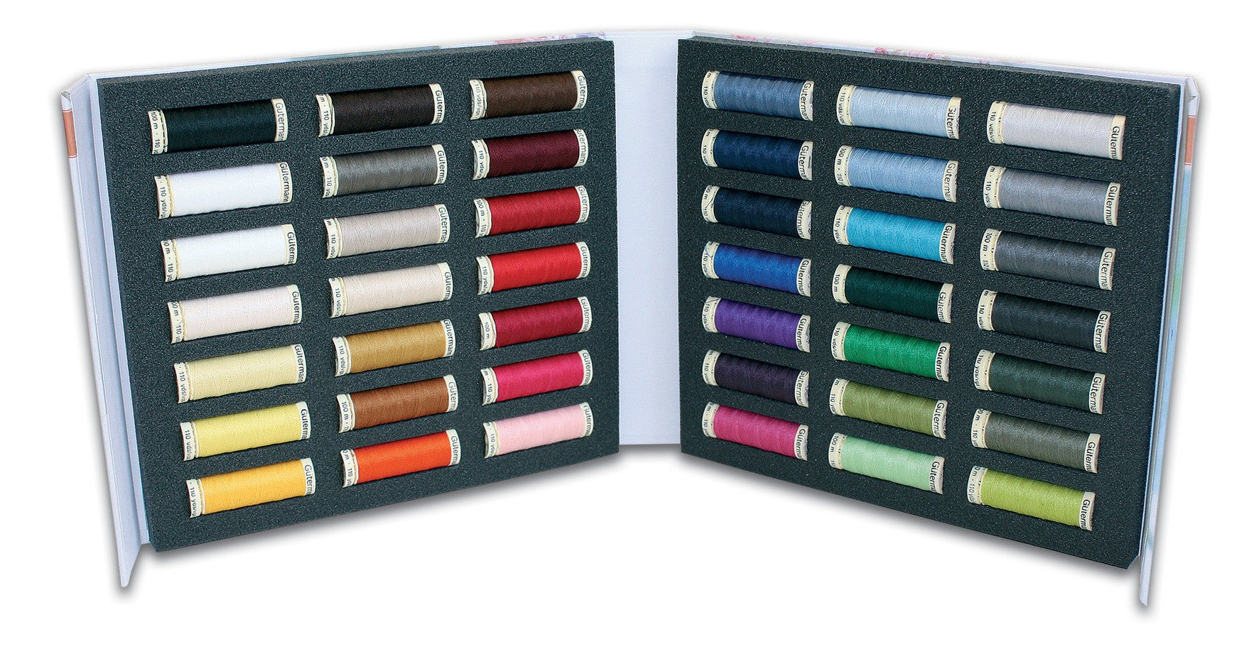 Gutermann 42-Spool Sew-All 50wt Thread Notebook