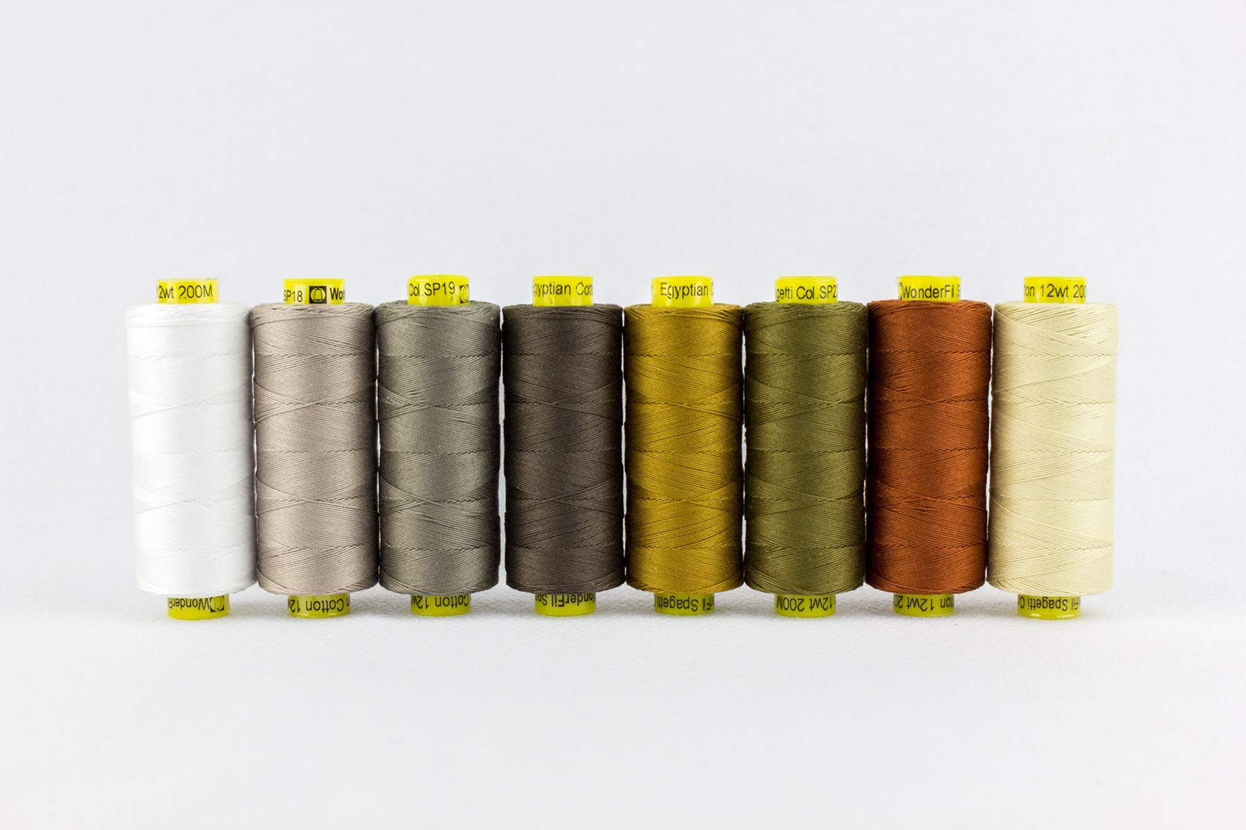 Spagetti 8-Spool Thread Set Neutrals