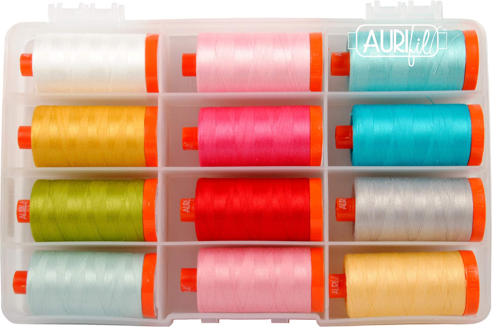 Sedef Imer Rhapsody Aurifil Thread Kit 12 Large Spools 50 Weight SI50RC12