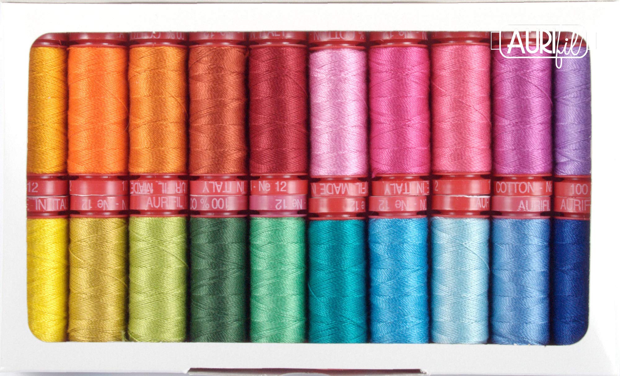 Aurifil Thread Thrd Coll GloriousKantha-Faset