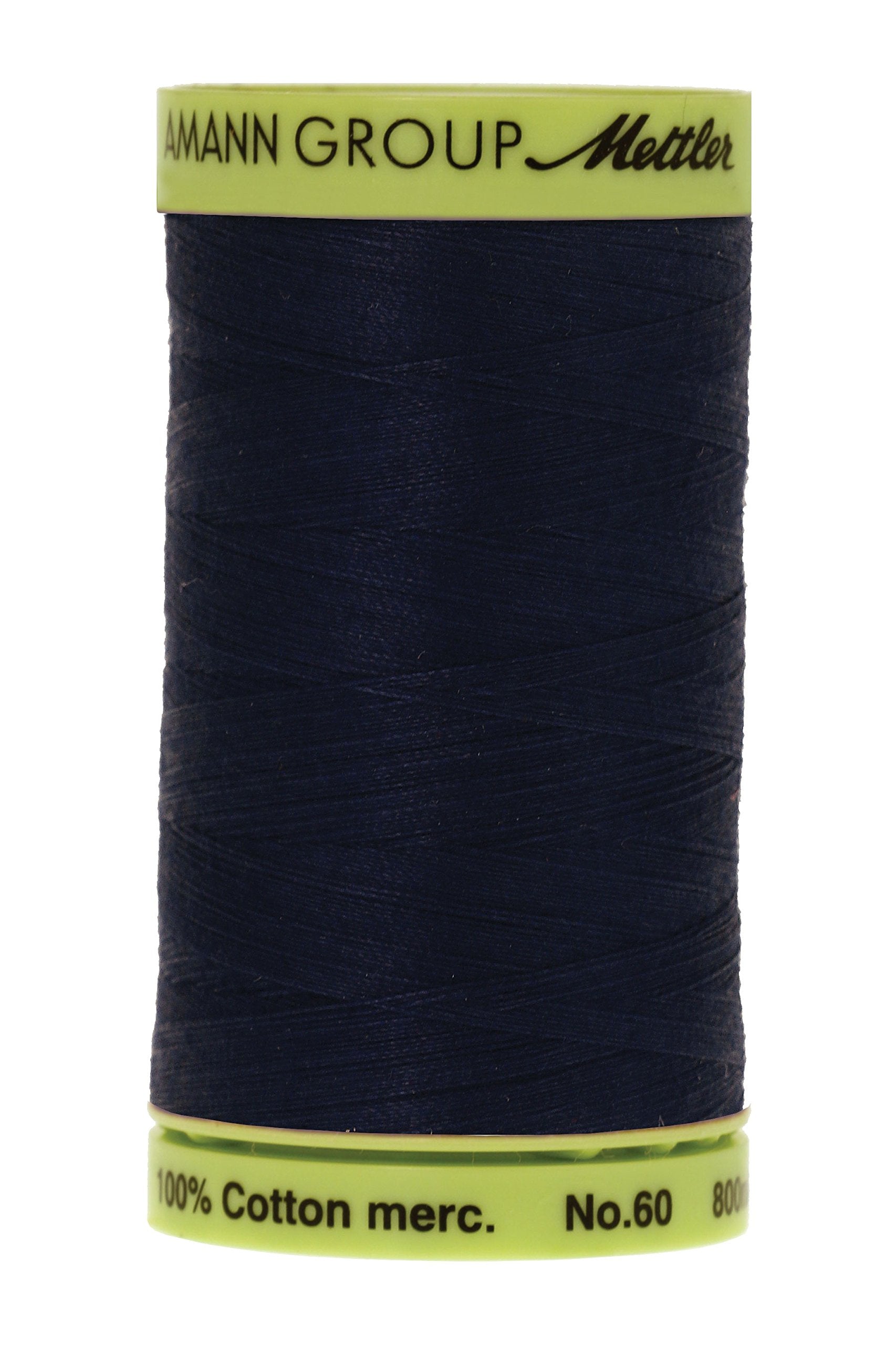 Mettler Silk-Finish Cotton Embroidery Thread, 875 yd, Black