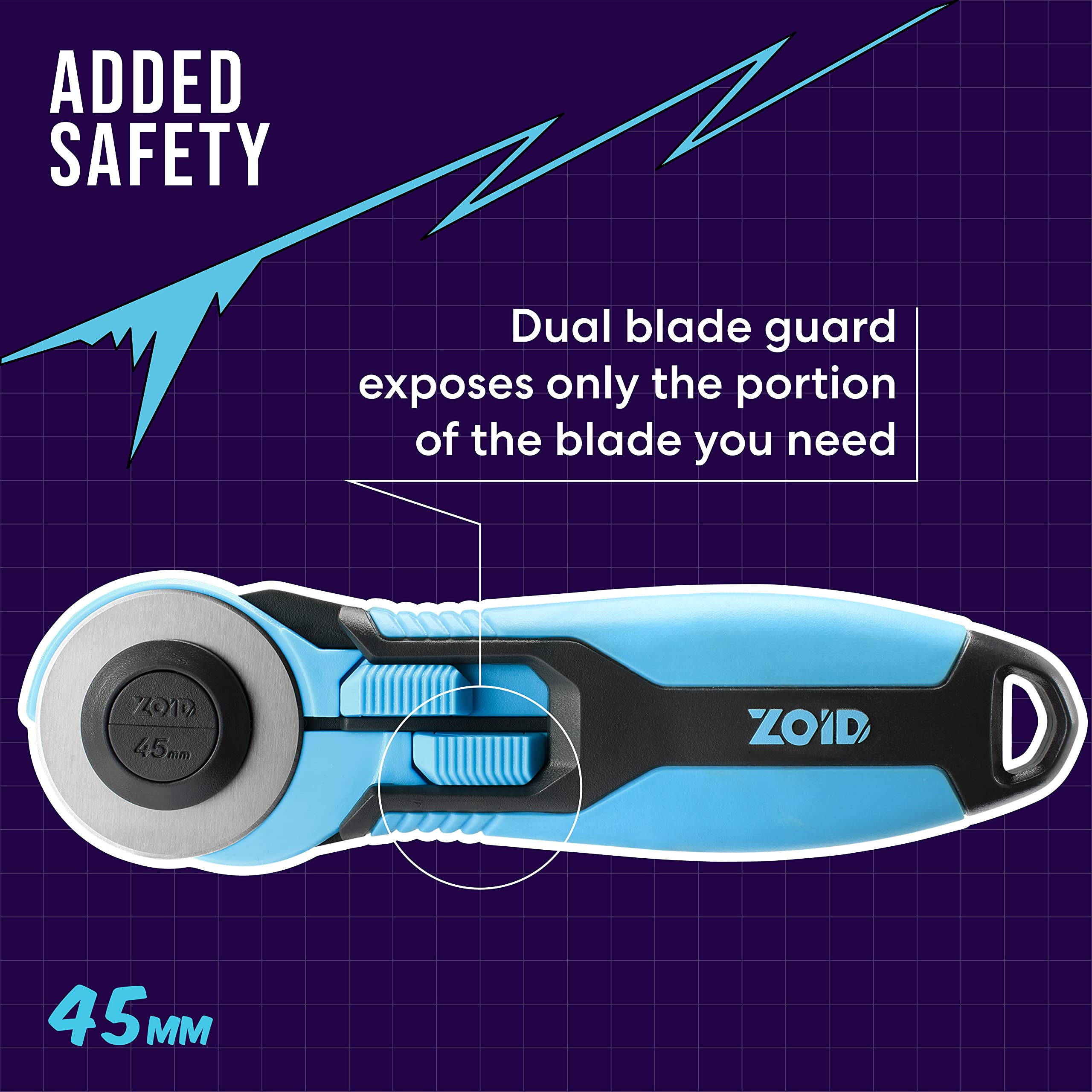 Zoid Rotary Refills, Cutting Wheel Blade Refills, Rotary Cutter Blades for Free-Hand Cutting and Crafting Projects