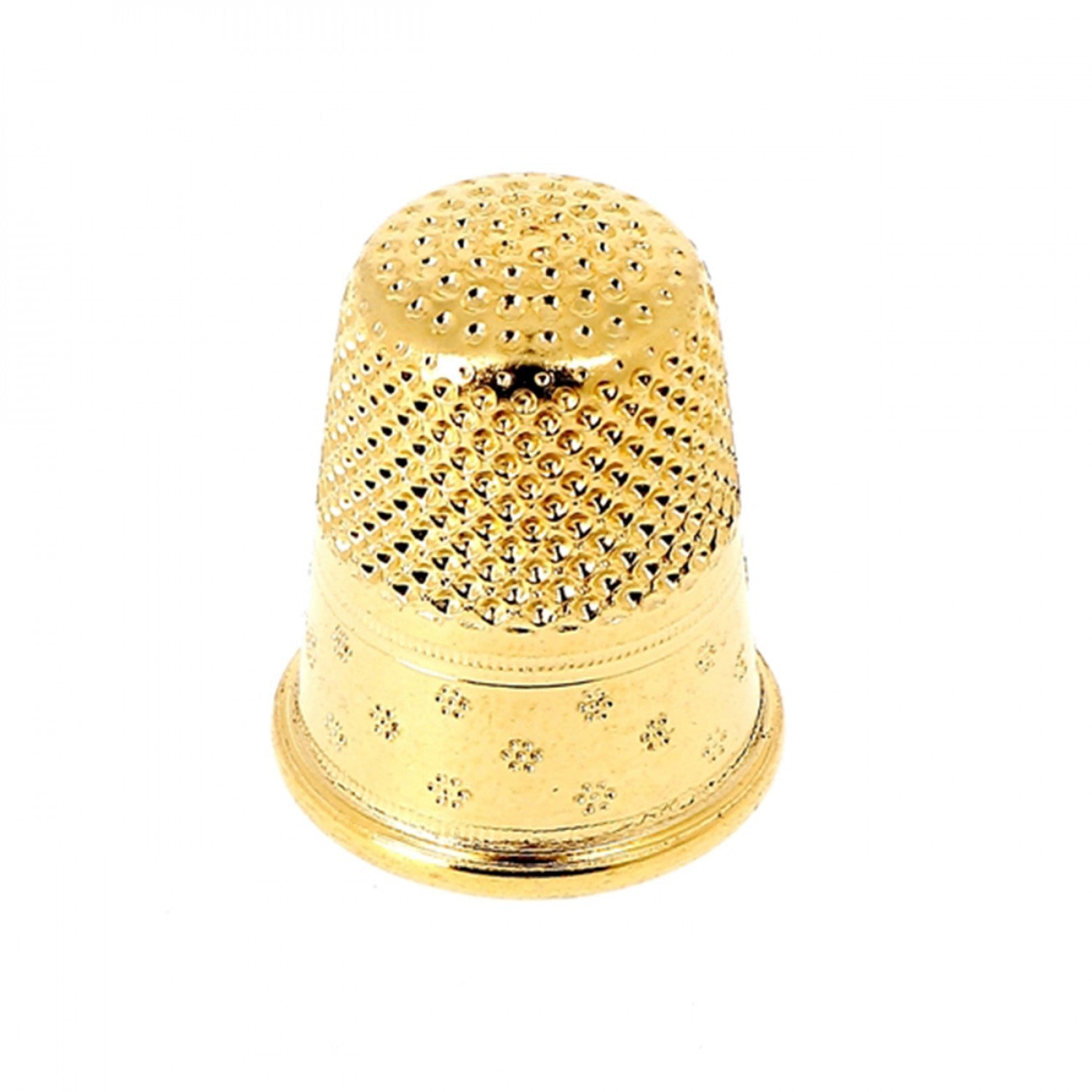 Bohin Gold Plated Brass Thimble - (Medium)