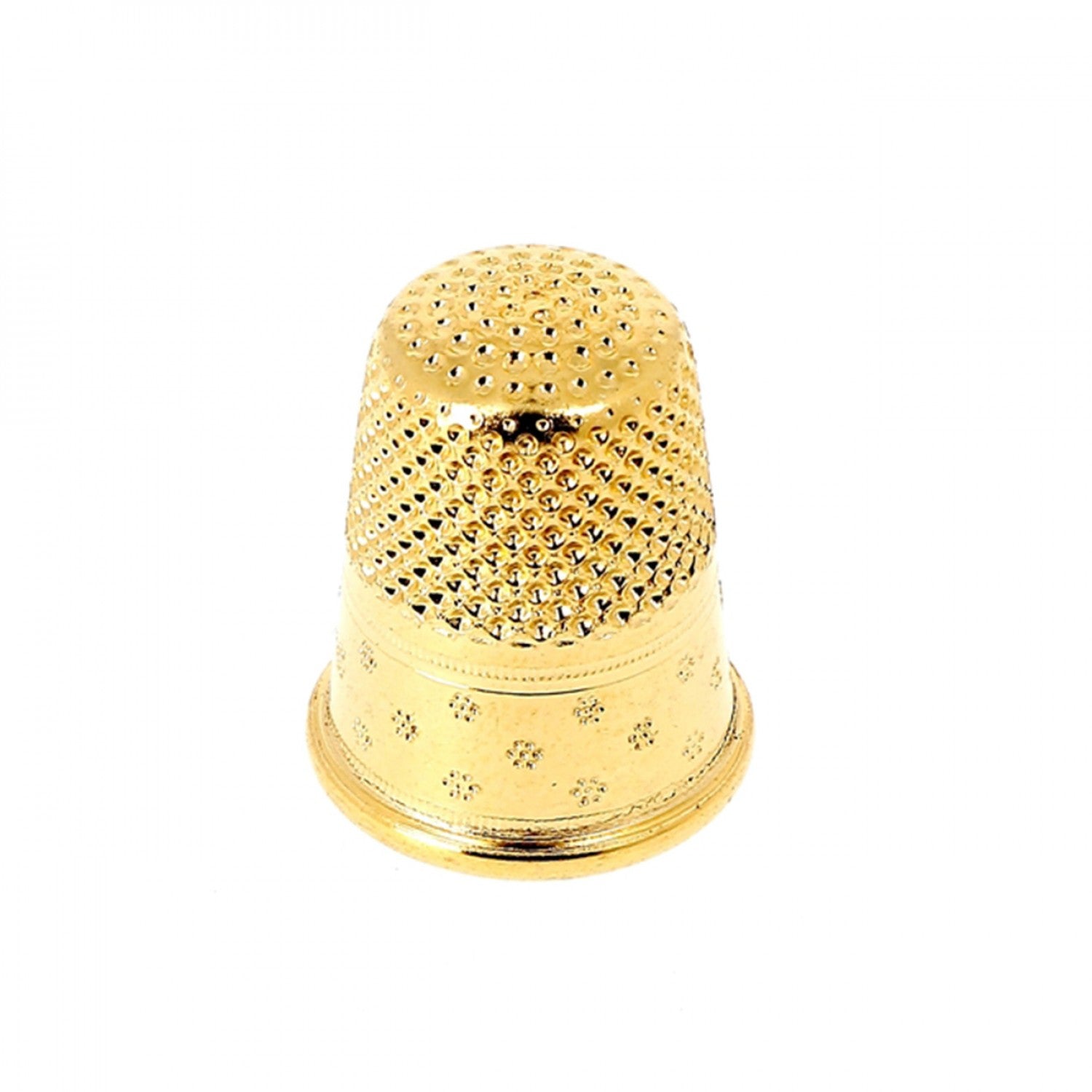 Bohin Gold Plated Brass Thimble - (Small)