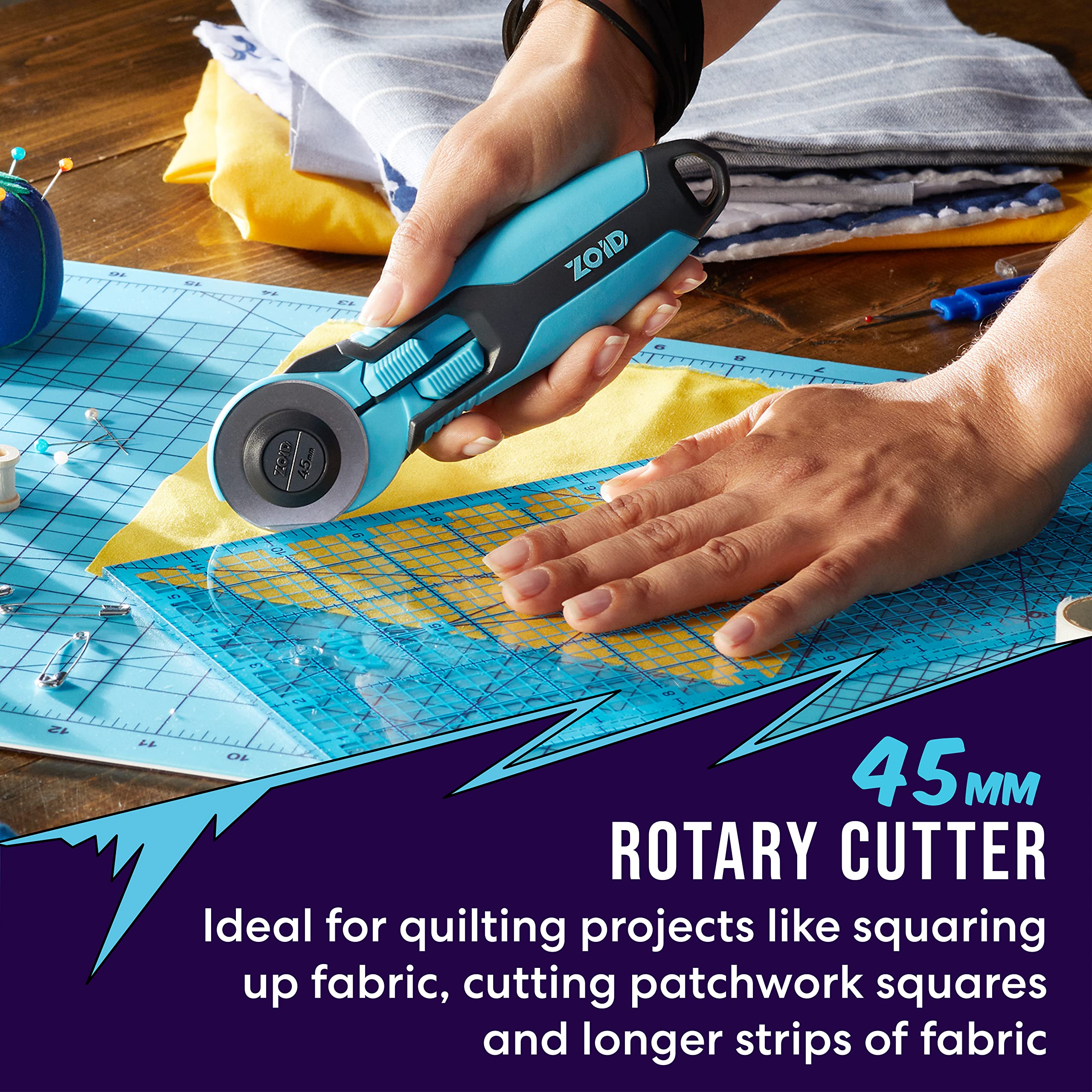 Zoid Rotary Refills, Cutting Wheel Blade Refills, Rotary Cutter Blades for Free-Hand Cutting and Crafting Projects