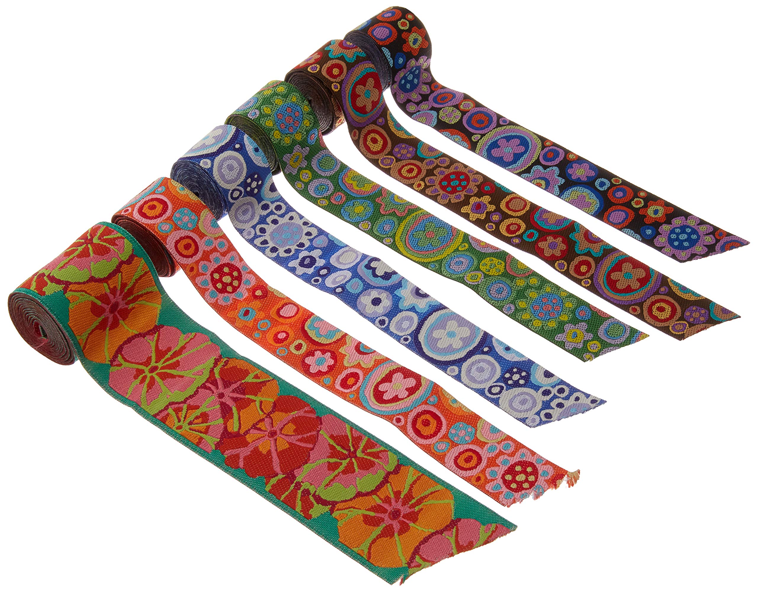 Renaissance Ribbons Inc Kaffe Fassett Lotus Designer Pack Ribbon Embroidery