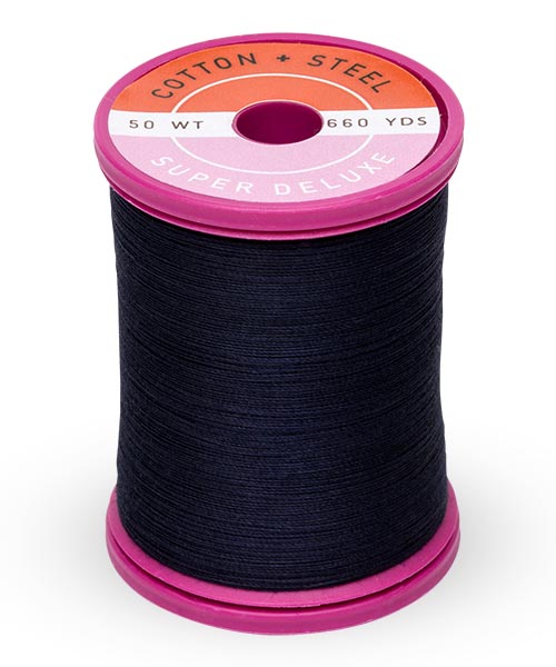Cotton + Steel 50wt Thread by Sulky - Dark Navy (1043)