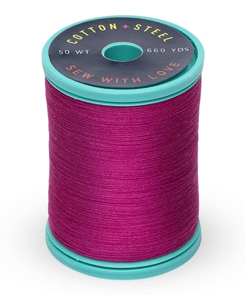 Cotton + Steel 50wt Thread by Sulky - Dark Rose (1191)