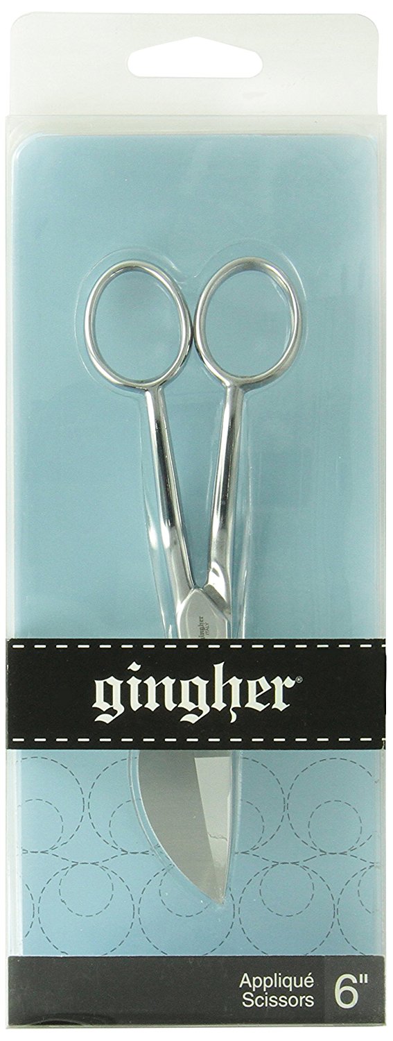 Gingher 6-Inch Knife Edge Applique Scissors