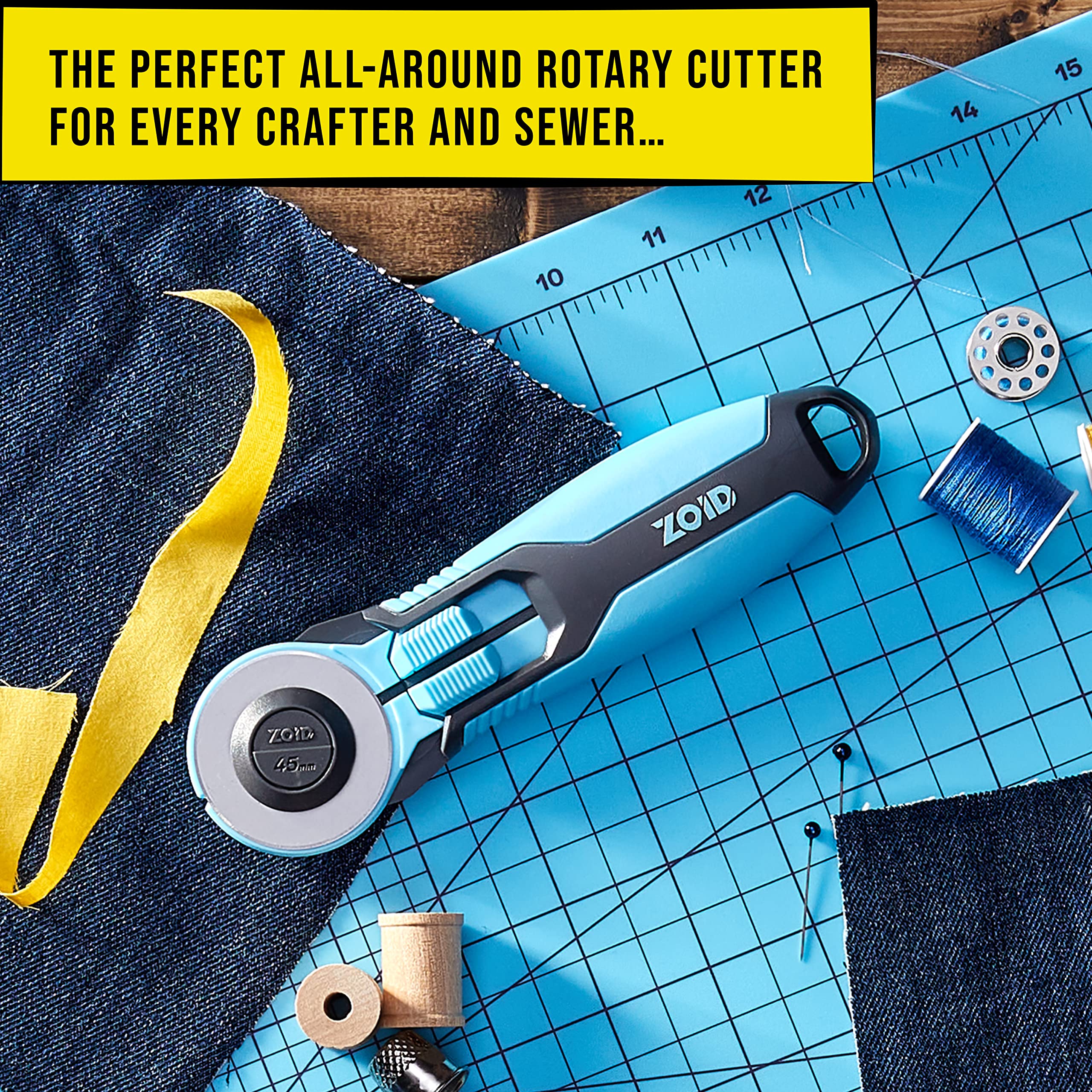 Zoid Rotary Refills, Cutting Wheel Blade Refills, Rotary Cutter Blades for Free-Hand Cutting and Crafting Projects