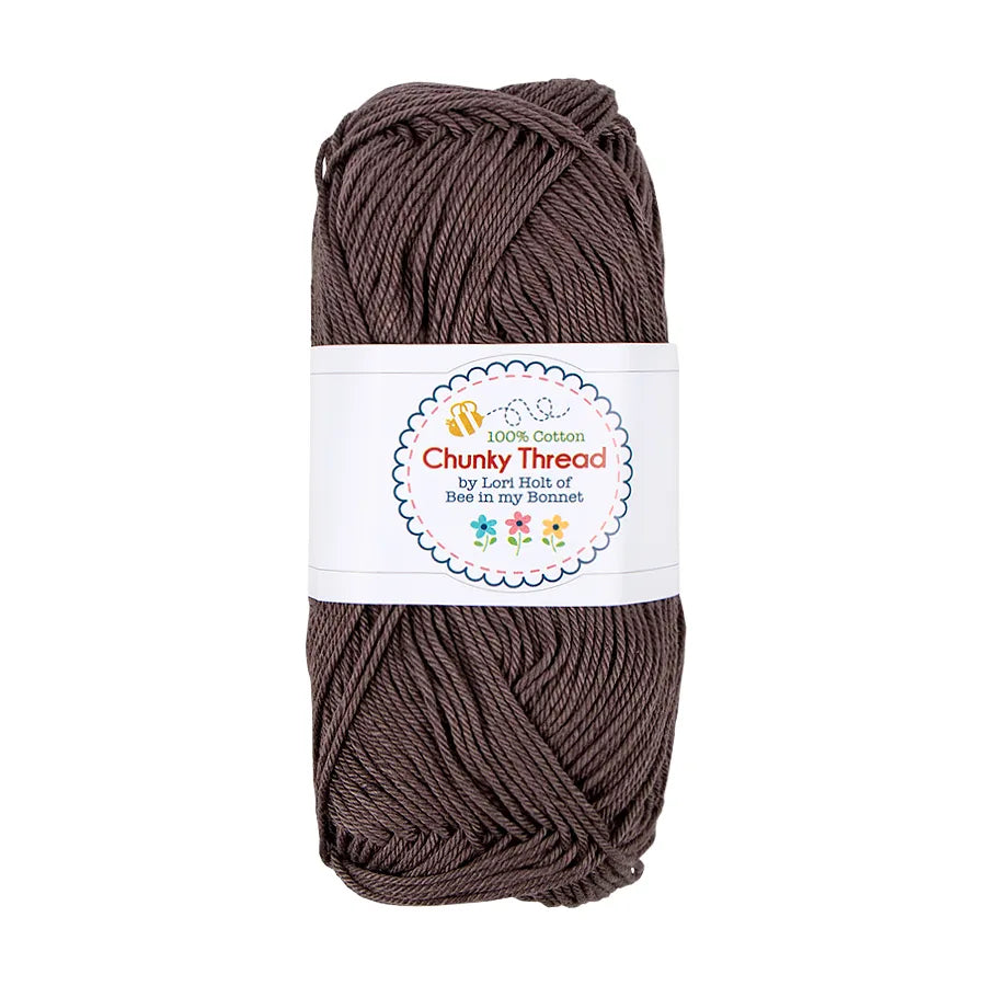 Lori Holt Chunky Thread - Steel (#10904) - 50g Sport Weight Cotton