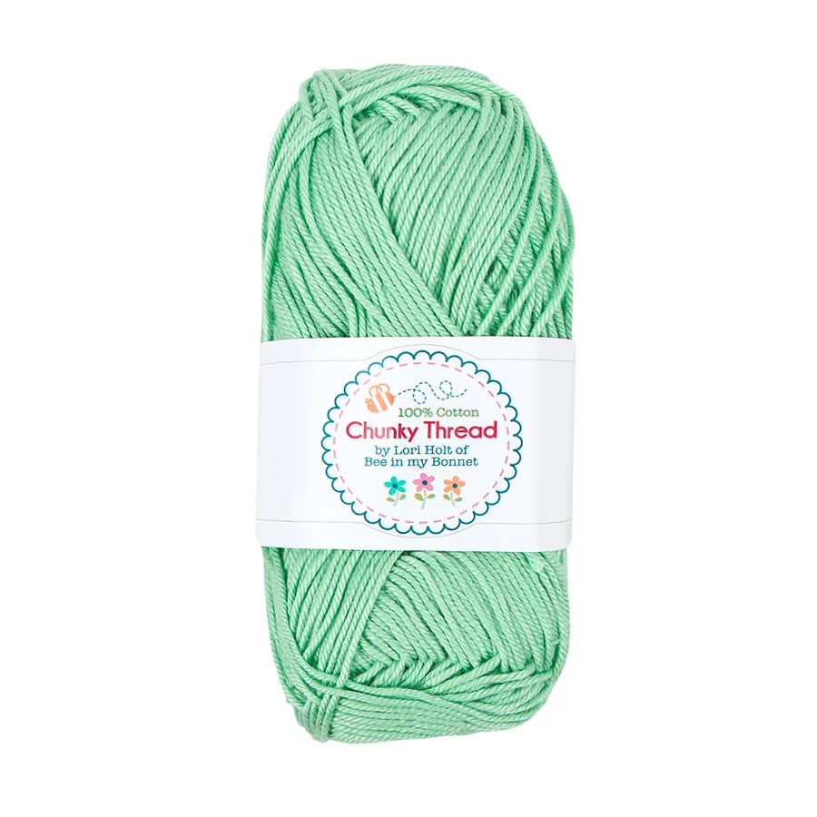 Lori Holt Chunky Thread - Sweet Mint (#10905) - 50g Sport Weight Cotton