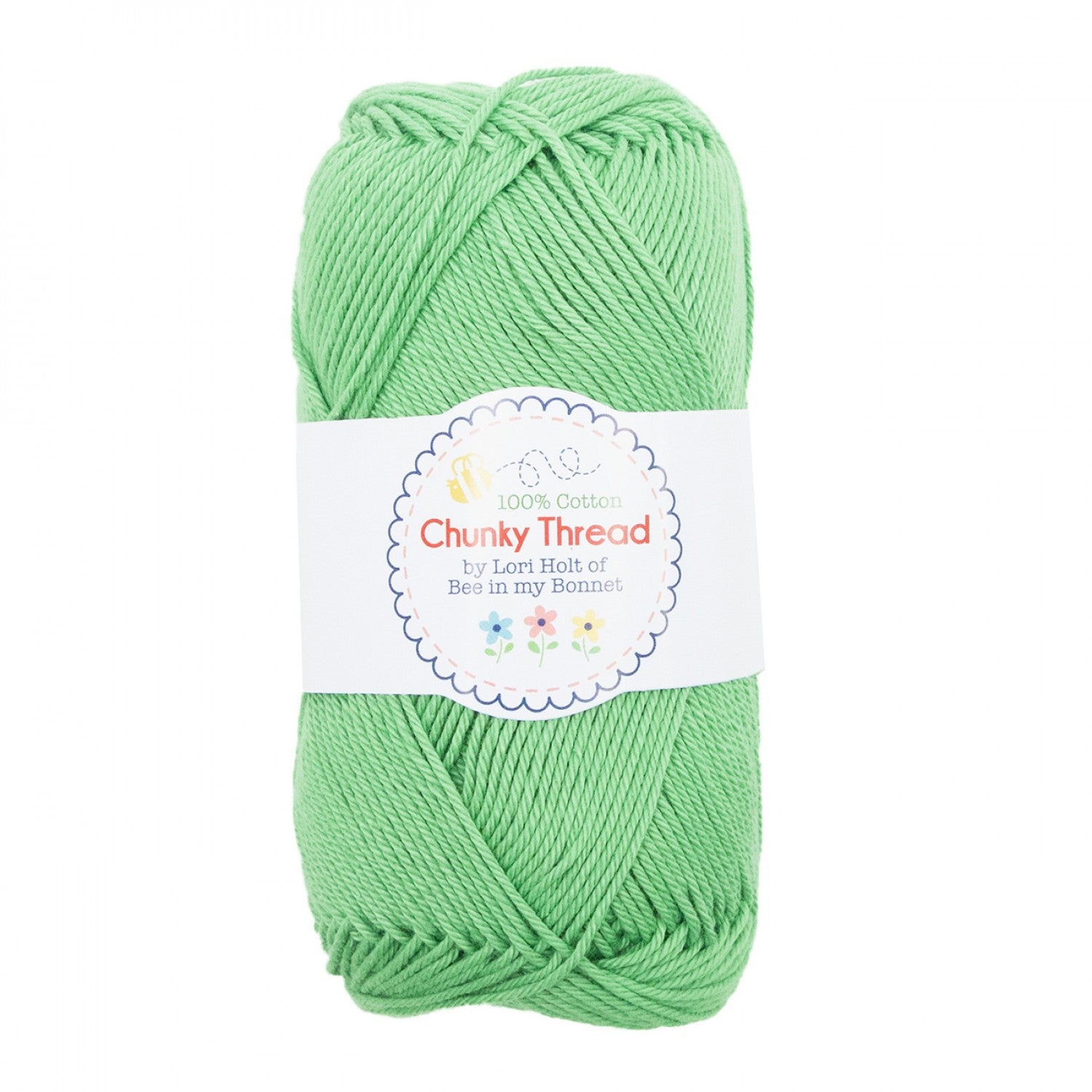 Lori Holt Chunky Thread - Riley Green (#8642) - 50g Sport Weight Cotton