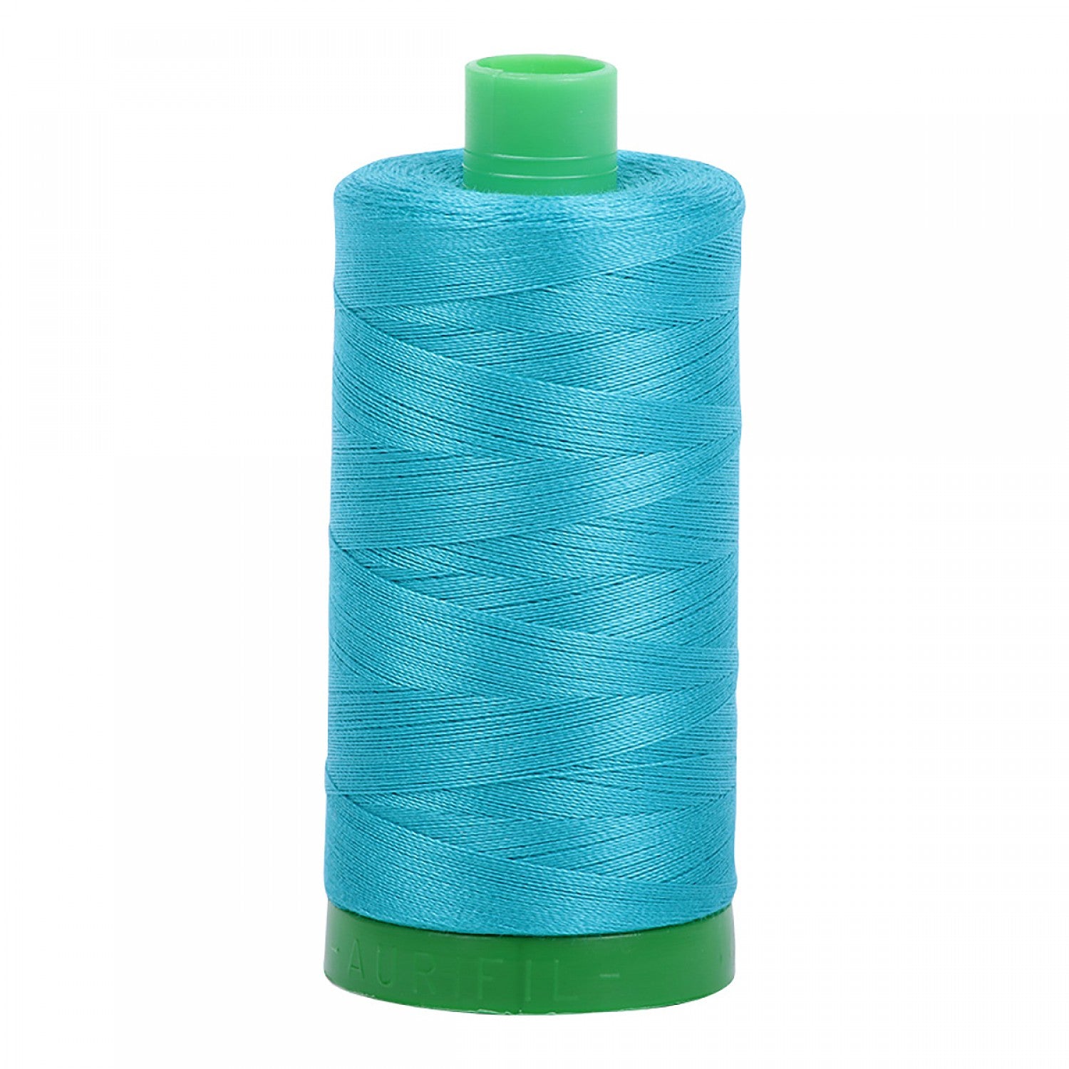 Aurifil Mako 40 wt Cotton Thread - 1094 yds - Turquoise (#2810)