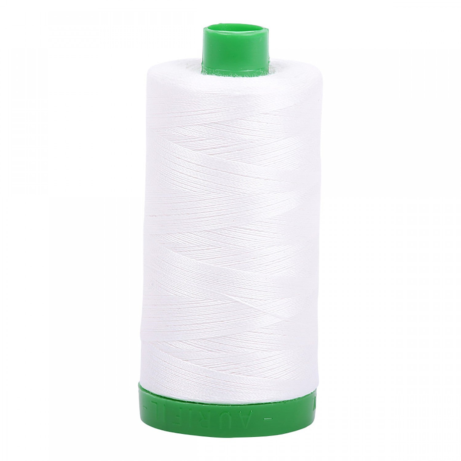 Aurifil Mako 40 wt Cotton Thread - 1094 yds - Natural White (#2021)