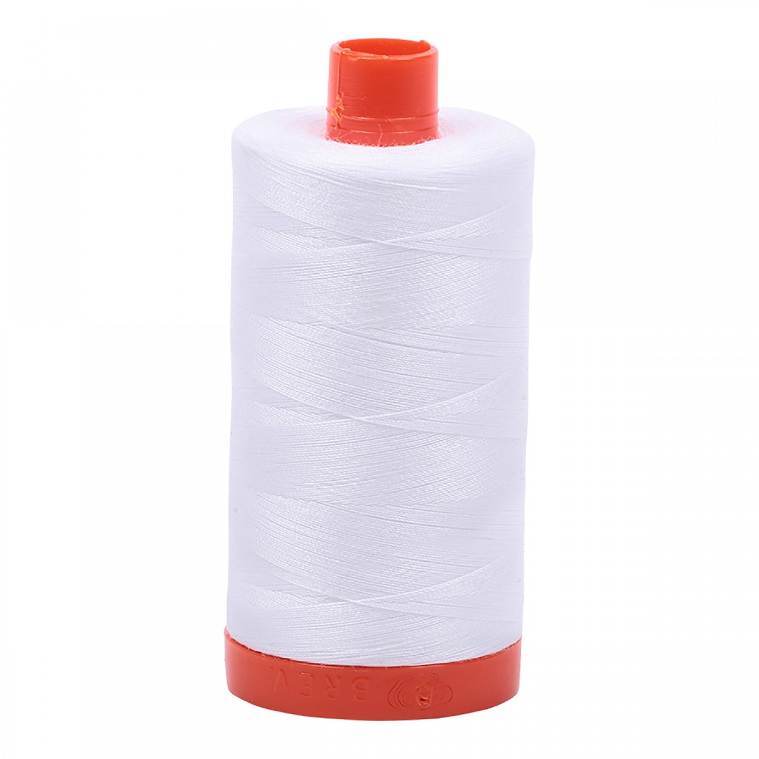 Aurifil Mako 50 wt Cotton Thread - 1422 yds - White (2024)