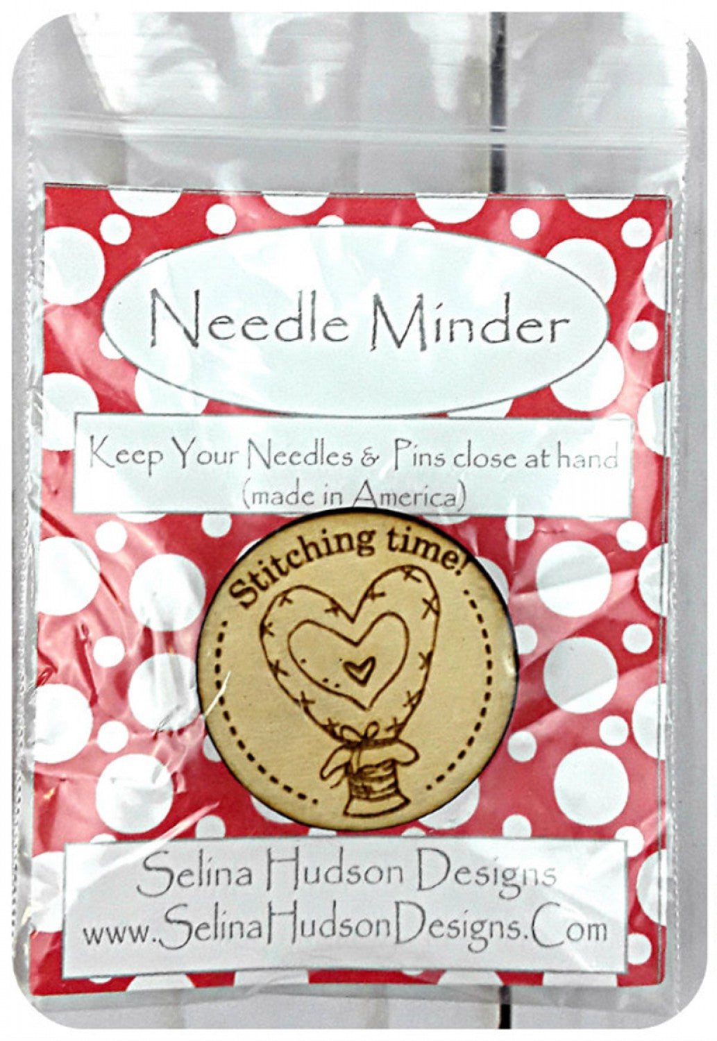 Heart Magnetic Needle Minder - Designed by Selina Hudson