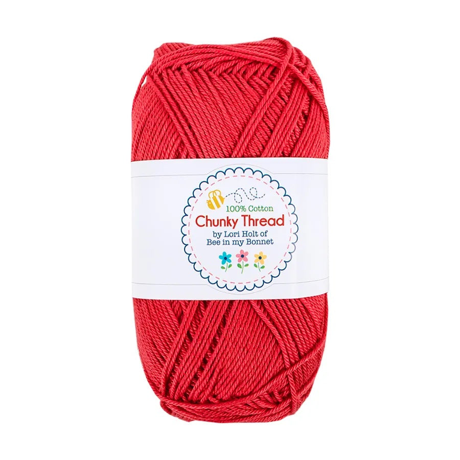 Lori Holt Chunky Thread - Cayenne (#11546) - 50g Sport Weight Cotton