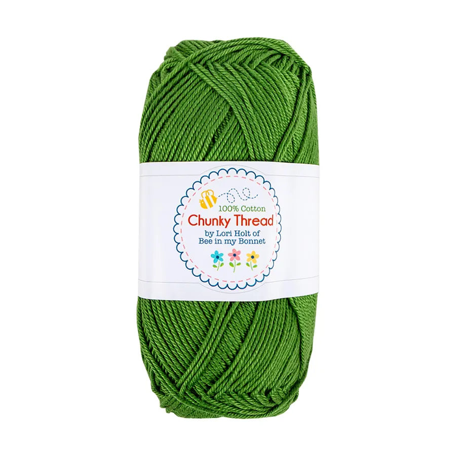 Lori Holt Chunky Thread - Basil (#11551) - 50g Sport Weight Cotton