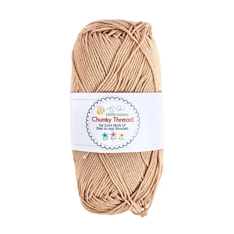 Lori Holt Chunky Thread - Wheat (#2665) - 50g Sport Weight Cotton