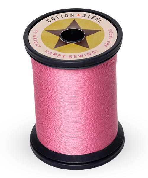 Cotton + Steel 50wt Thread by Sulky - Sweet Pink (1256)