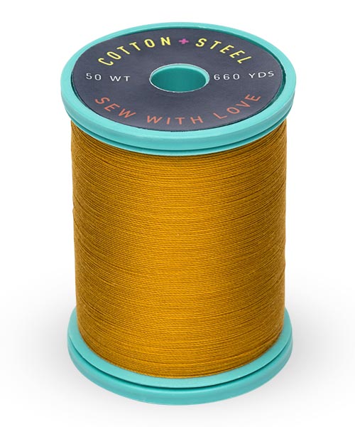 Cotton + Steel 50wt Thread by Sulky - Galley Gold (1826)