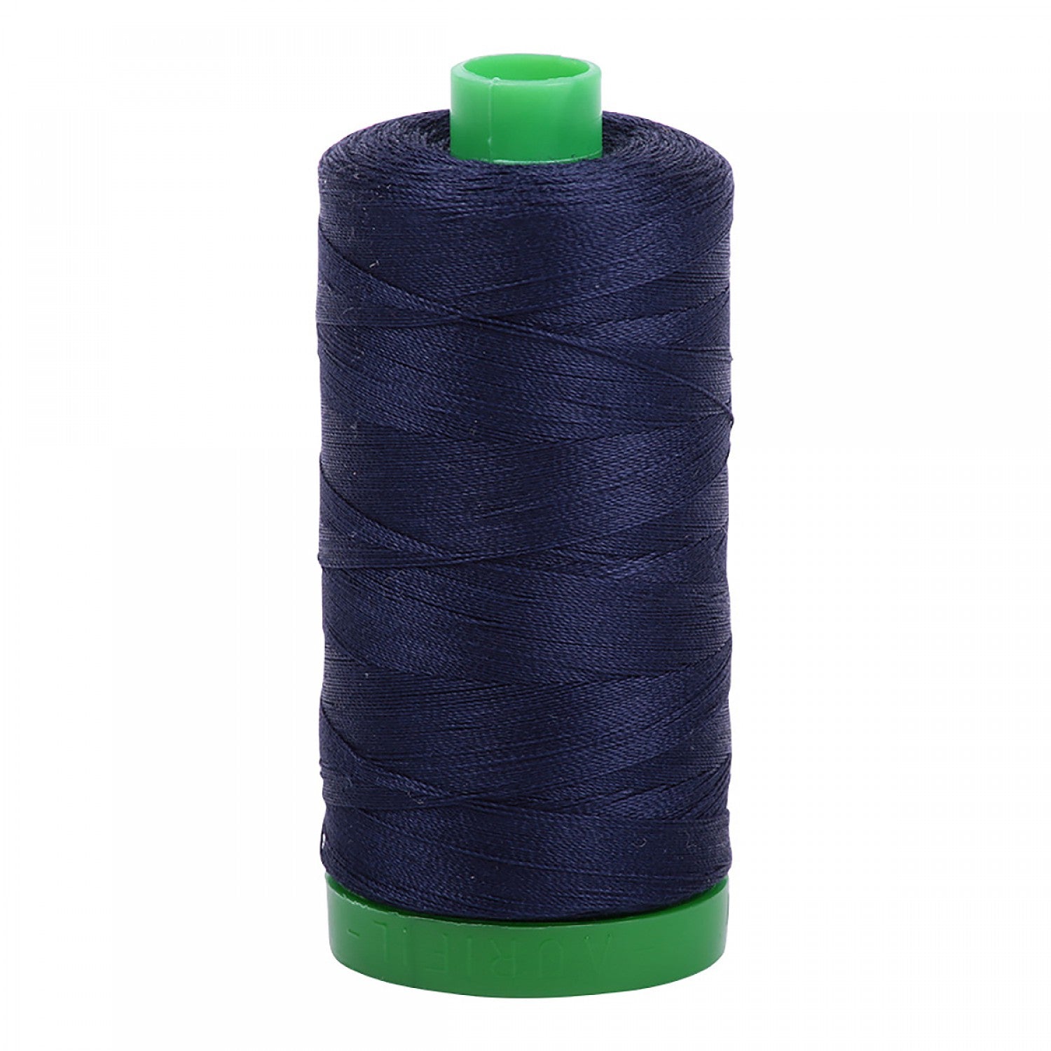 Aurifil Mako 40 wt Cotton Thread - 1094 yds - Very Dark Navy (#2785)