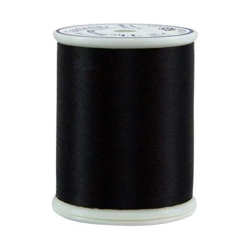 The Bottom Line 60wt Polyester by Superior Threads - 1420 yds - Black (#625)