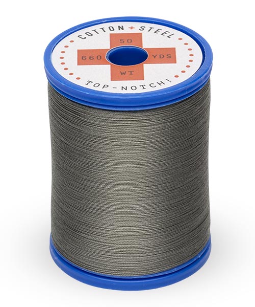 Cotton + Steel 50wt Thread by Sulky - Charcoal Gray (1220)