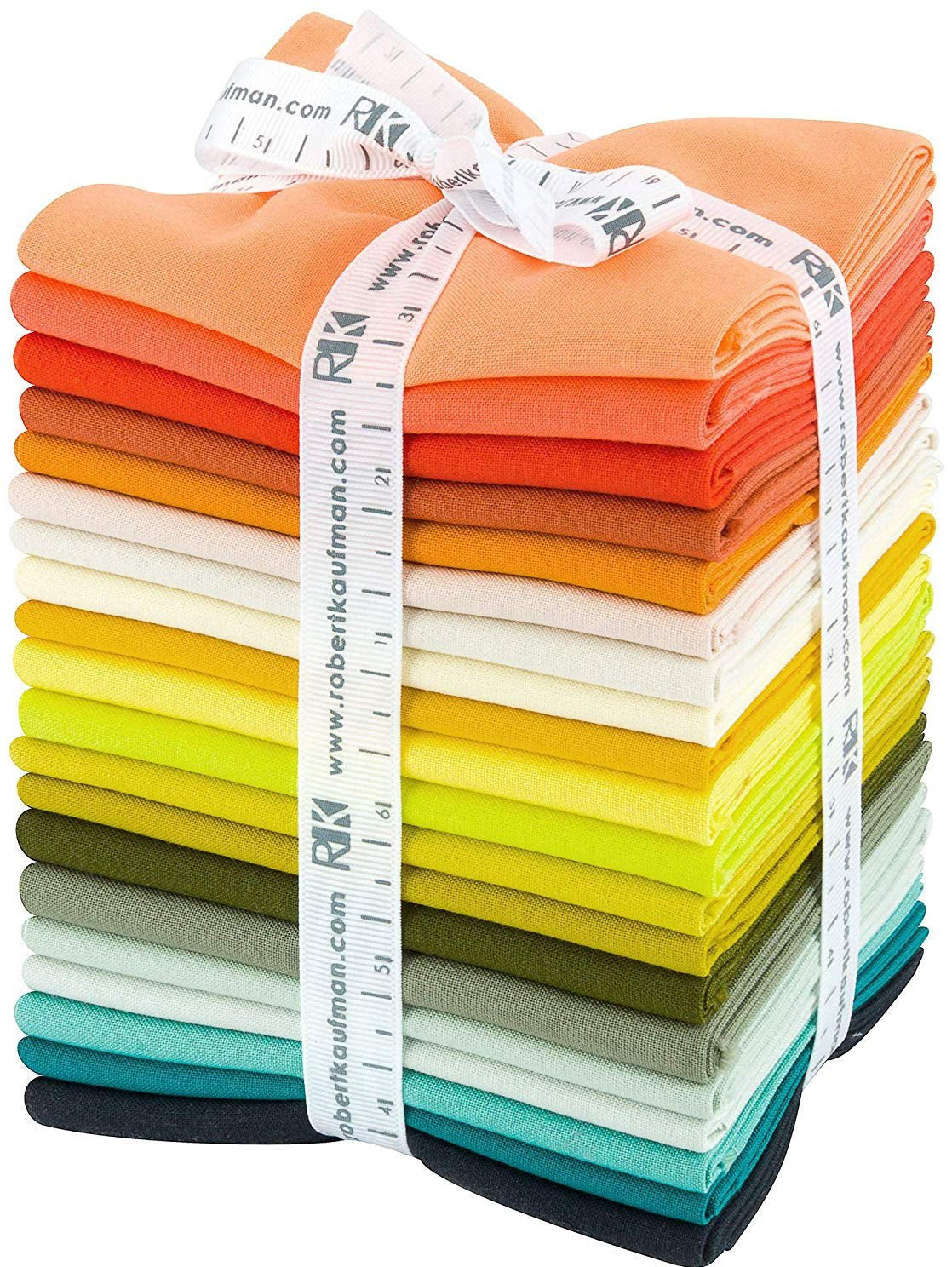 Kona Cotton Solid Fat Quarter Bundle - Elizabeth Hartman Curated - 20pcs - 1475-20