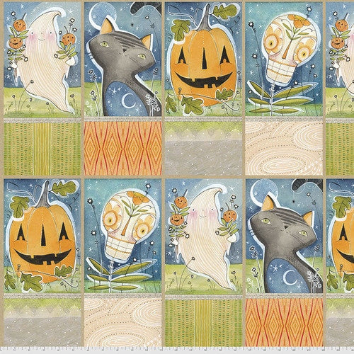 Spirit of Halloween - Hallowed Joy 24" Panel by Cori Dantini